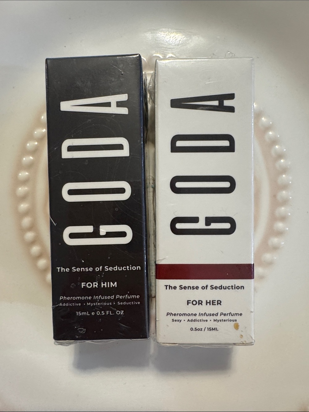 GODA The Sense of Seduction Pheromone Perfume Duo - Him & Her